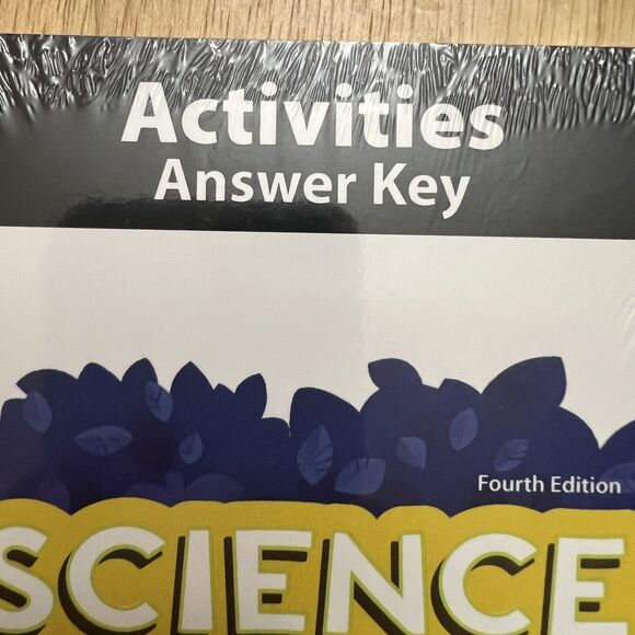 BJU Science 1 Student Activities Answer Key 4th Edition Spiral Bound Curriculum - Picture 4 of 7